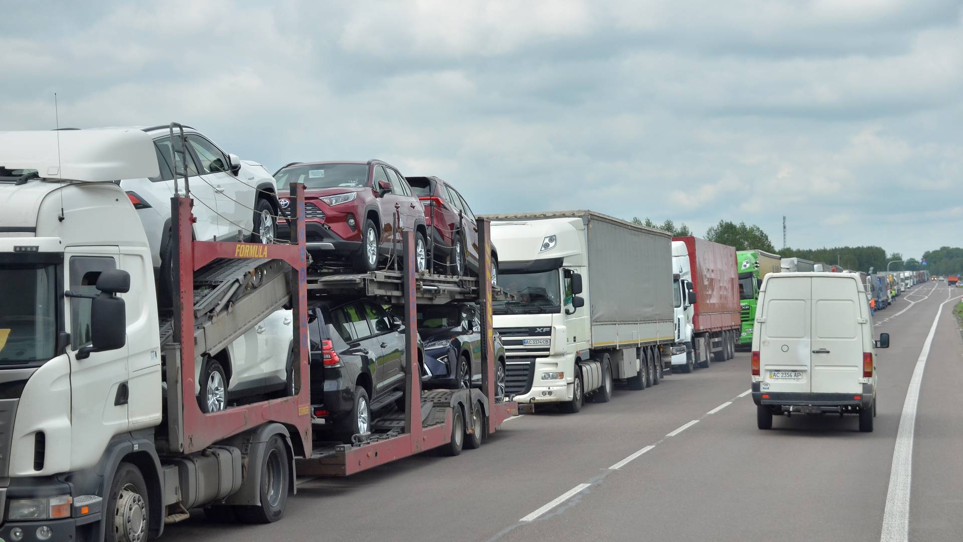 transport car truck european standards