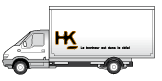 hk racing logo on van